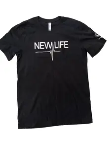  NEW LIFE – Black Licorice Tee - LIMITED EDITION- NO RESTOCKS