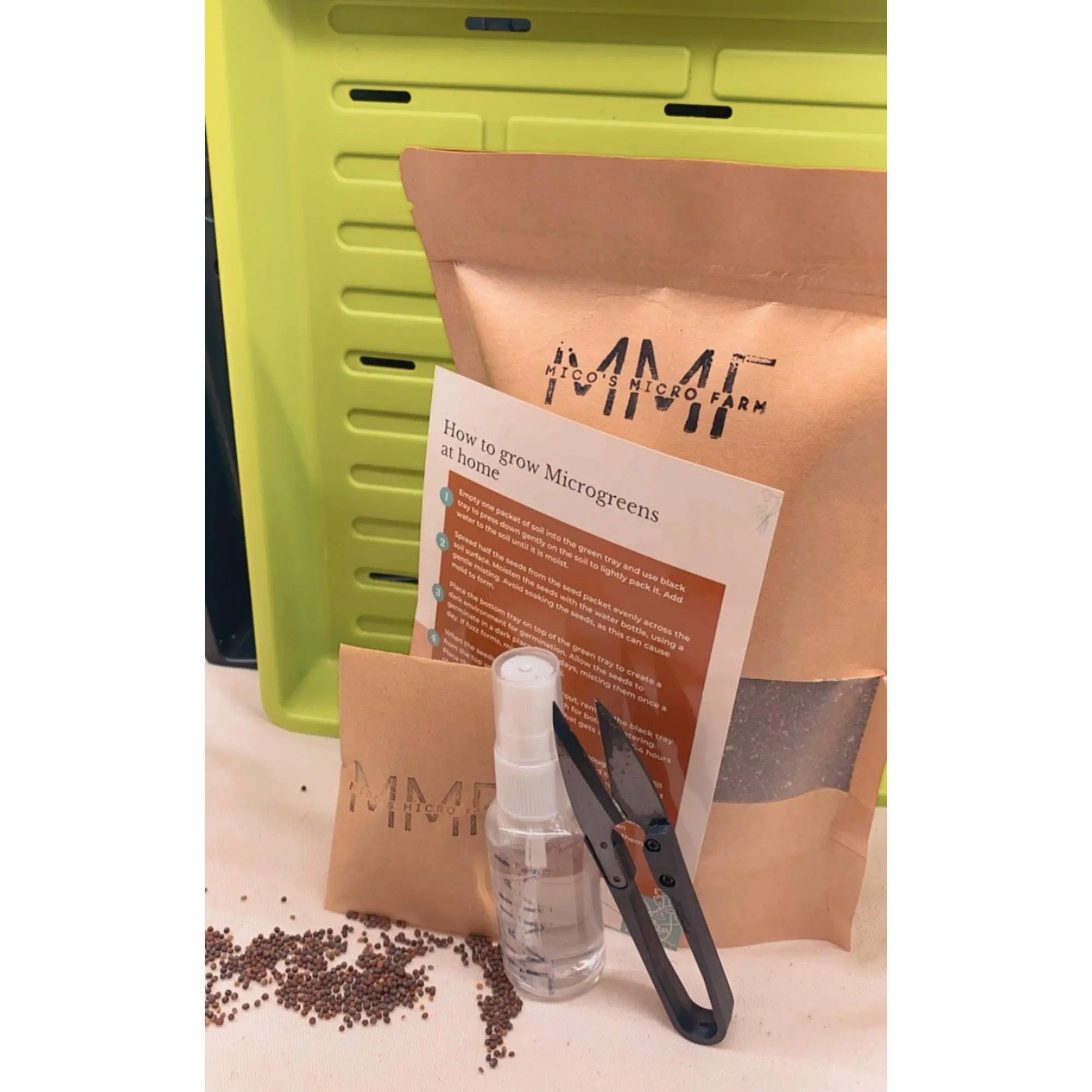 SustainHarvest Microgreen Kit