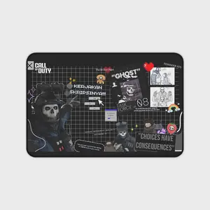 Call of Duty Ghost Collage Desk Mat | Gaming Mousepad