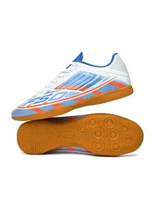 Women's Five-A-Side Ic Indoor Flat Soccer Shoes, Sports Competition Training Sneakers, Comfortable and Durable Football Boots