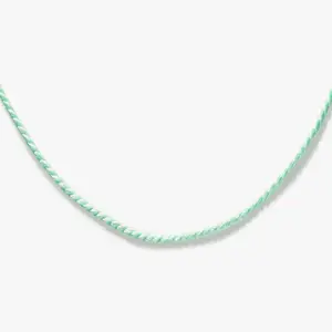 Mint Cord Necklace