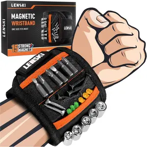 Stocking Stuffers for Men Adults, Christmas Gifts for Men, Magnetic Wristband Tool Belts Dad Gifts for Men, White Elephant Gifts for Adults, Cool Stuff Gadgets for Men