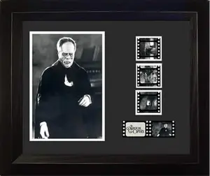 212 MAIN Phantom Of The Opera Lon Chaney Special Edition Wooden Print Frame - 11x13 in Handcrafted Collectible Photo Wall Accessory, Room Decor Decor Accessory, Decor Accessories