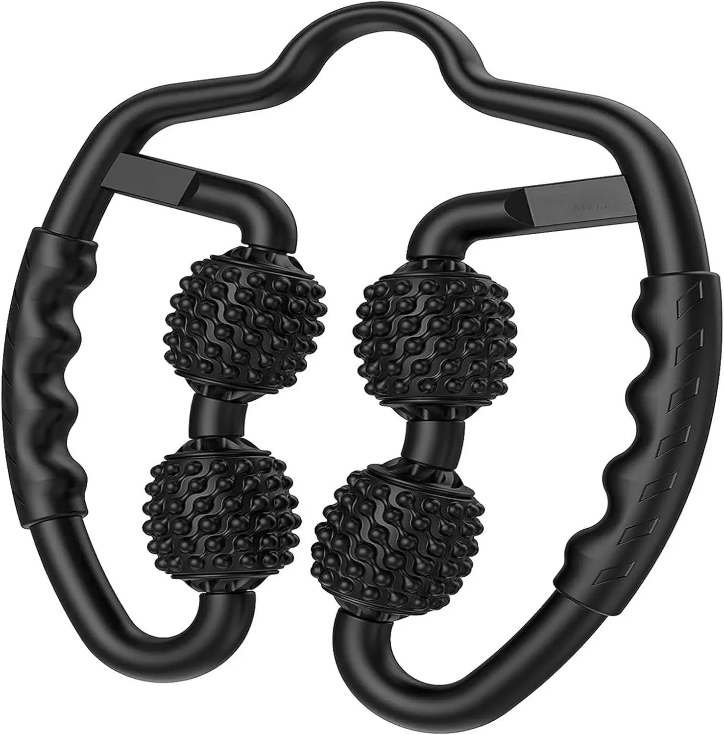 Upgraded Six-Wheel Muscle Roller - Arm &amp; Leg Massager, Forearm &amp; Calf Roller, Tennis Elbow Brace for Men, Carpal Tunnel &amp; Tendonitis Relief, Perfect for Wrist, Hand, Foot, &amp; Thigh