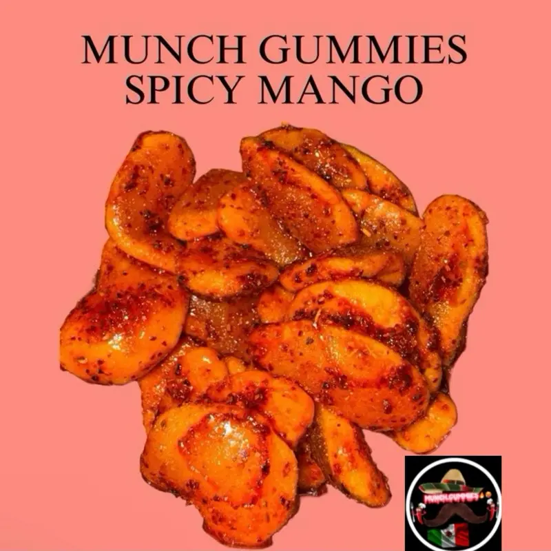 Munch Gummies ~ MANGO SLICE snack , candy