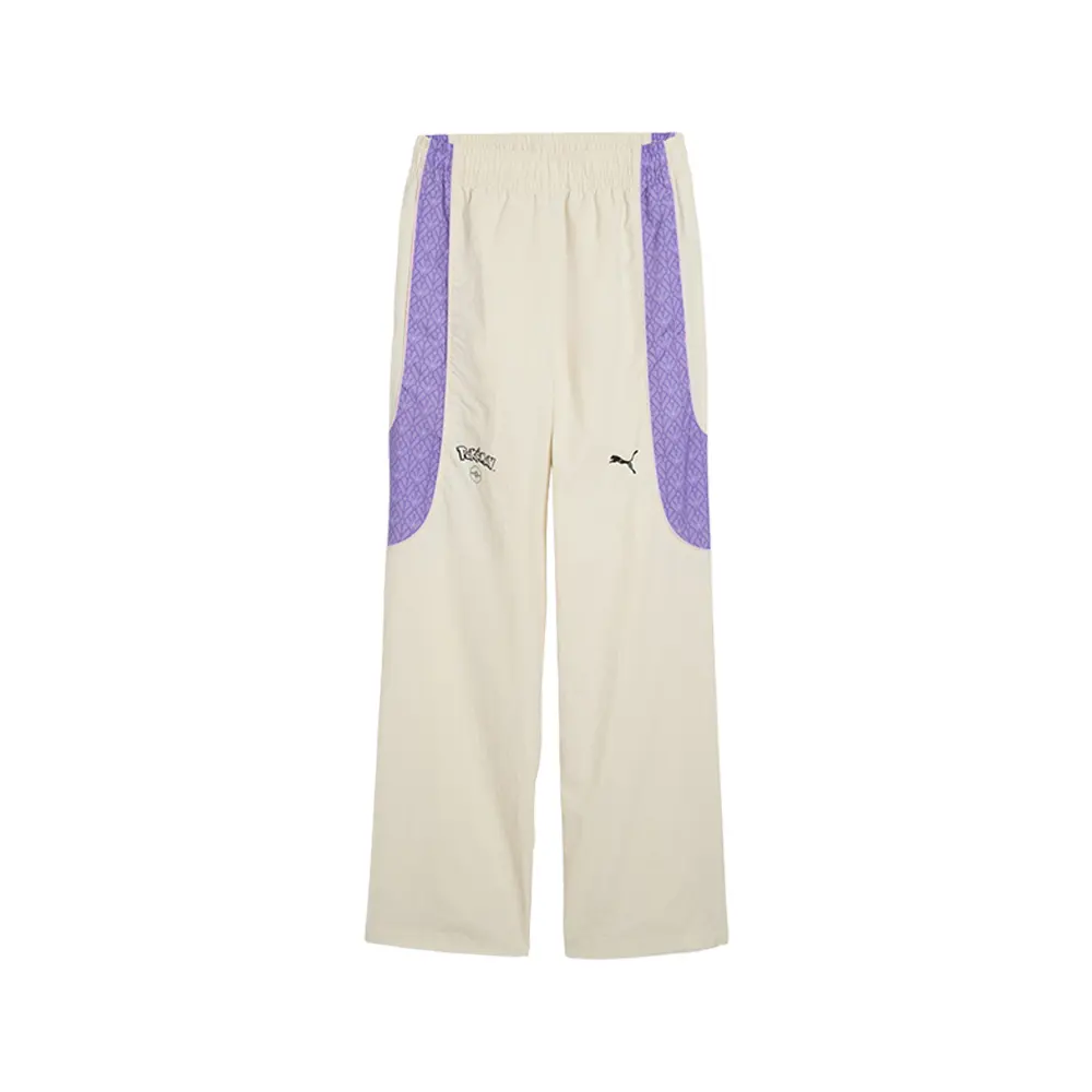 PUMA Mens X Pokémon Pumatech-X Relaxed Pants Casual - White