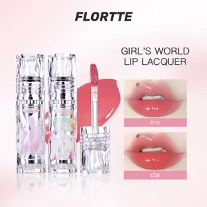 FLORTTE Girl's World Non-Stick Cup Lip Lacquer