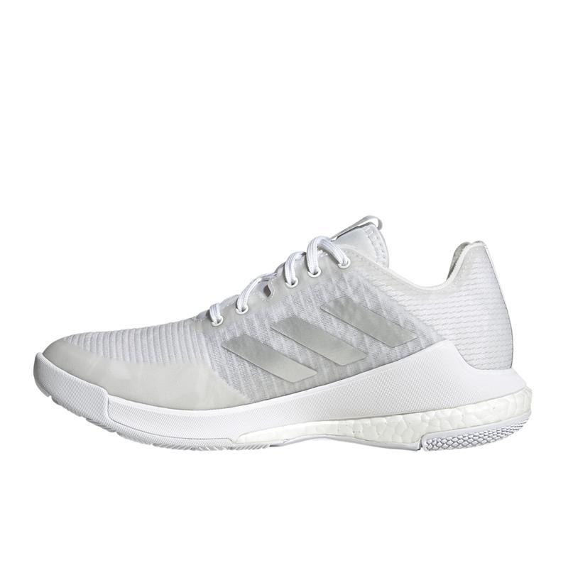 adidas Womens Crazyflight Volleyball Volleyball Sneakers Shoes - White