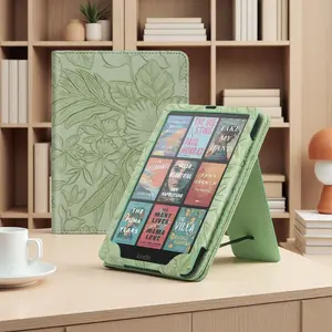 Case for Kindle Paperwhite (6.8"/7") - Auto Wake/Sleep Cover with Dual Hand Strap, Card Pocket and Stand Feature, Compatible with Kindle colorsoft 2024