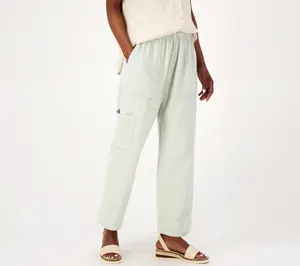 Peace Love World Boheme Regular Gauze Ankle Pants