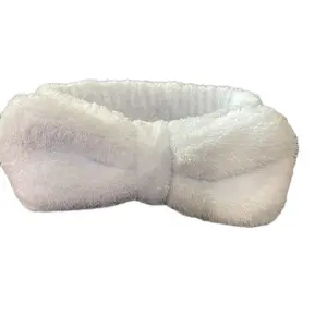 Soft Spa Powder Blue Coral Fleece Headband