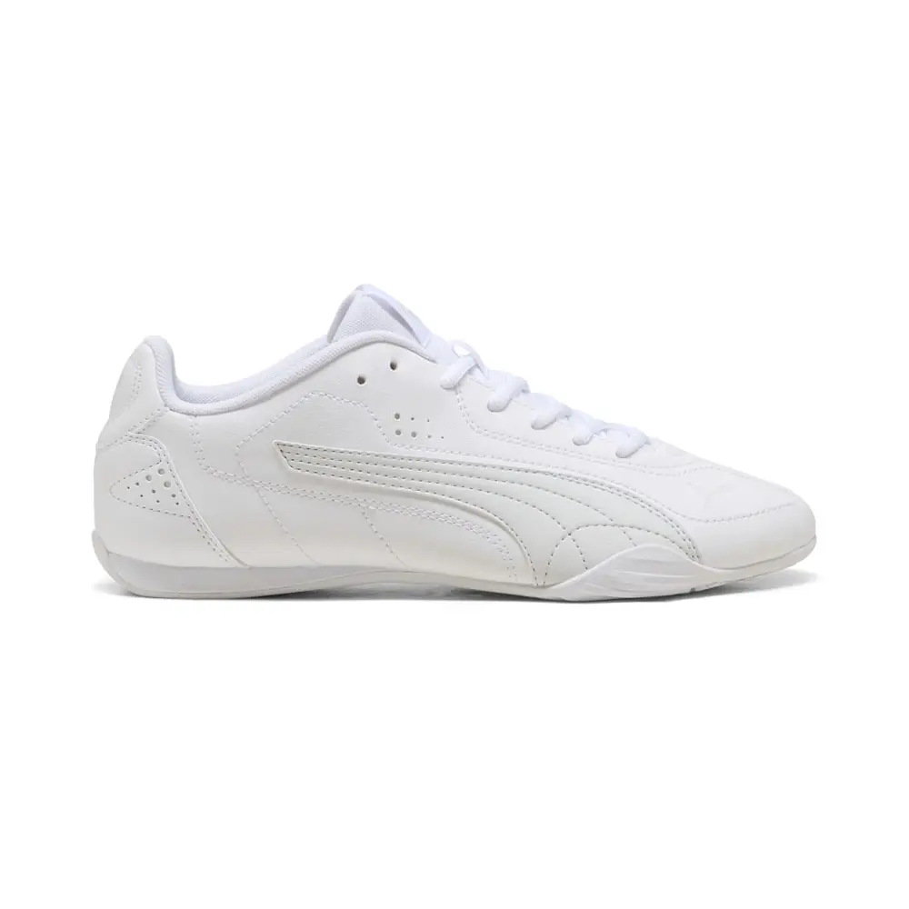 PUMA Mens Catch Lace Up Sneakers Shoes Casual - White