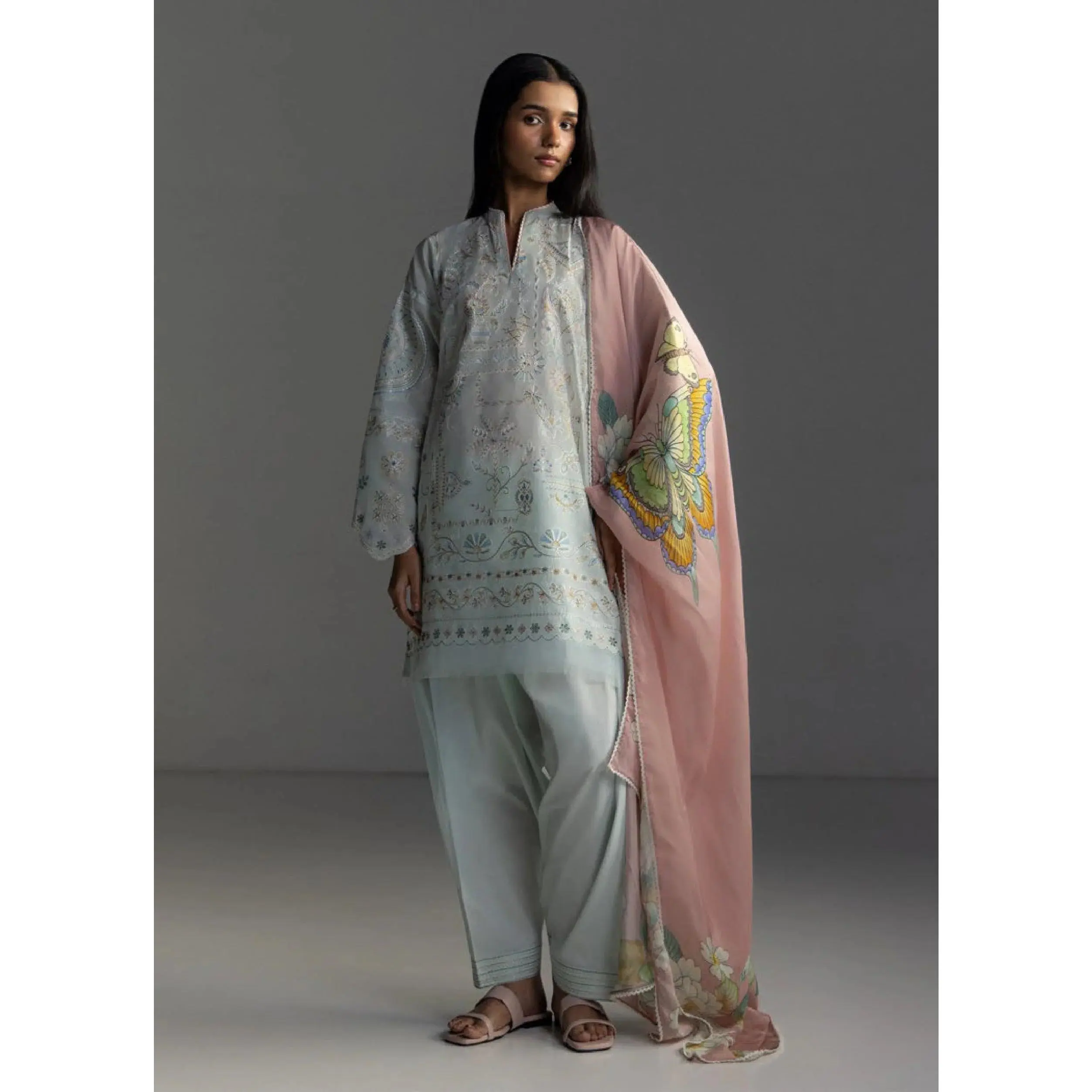 Zara Shahjahan - Coco-7B Veya Three Piece Lawn