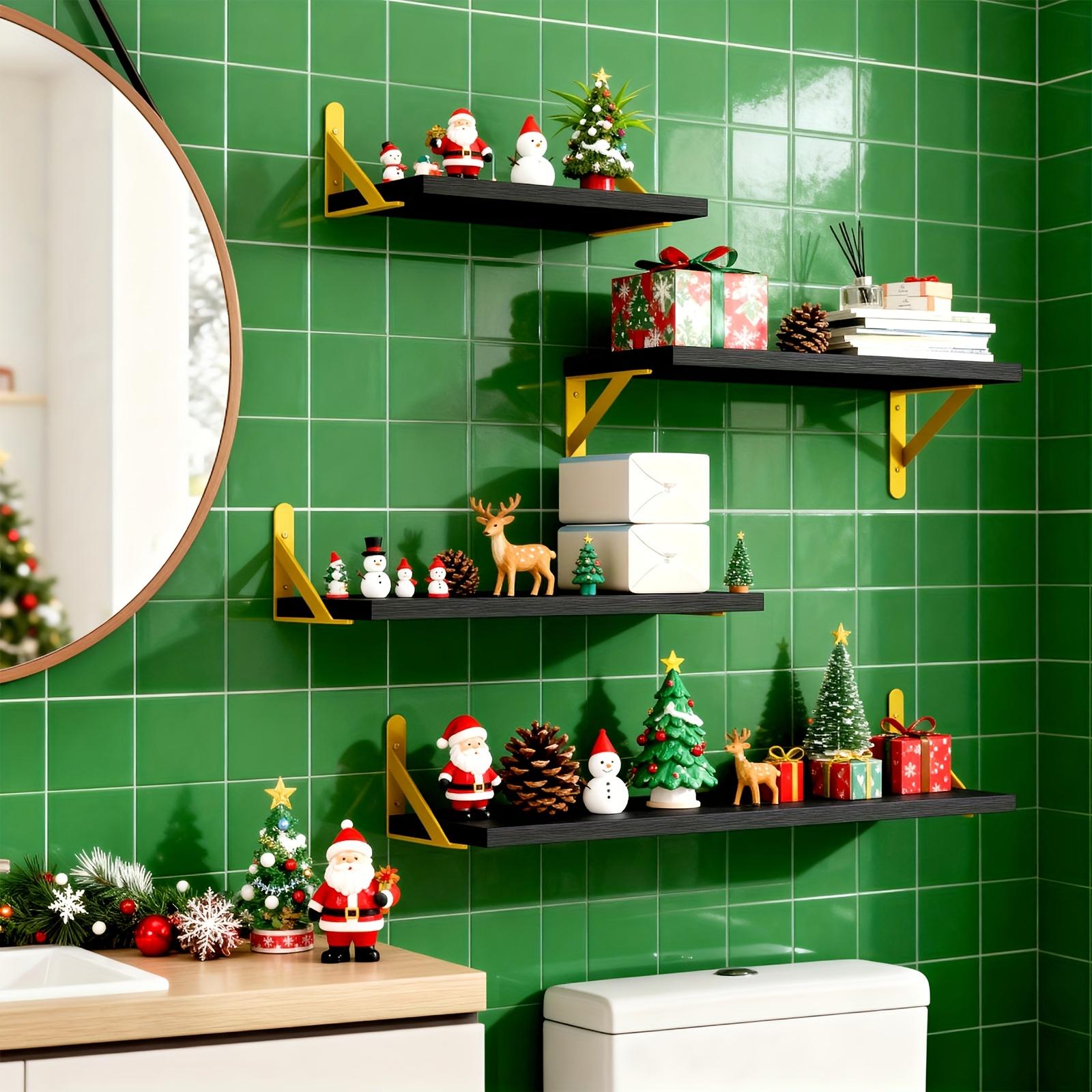 4pcs Floating Shelves, Wall Decoration Shelves, Wall Mounted Shelves, For Room Decor, Wall Dresser, 4pcs Floating Shelves, Wall Decoration Shelves, Wall Mounted Shelves, For Room Decor, Wall Dresser,