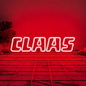 Claas Harvester Truck Neon Signs for Wall Decor Dimmable IH Tractor Vehicle Neon Light USB Powered for Farm Bedroom Man Cave Bar Birthday Gifts