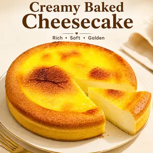 Yogurt-Based Ambient Cheesecake Dessert Snack Pastry - Rich Creamy Flavor, Soft & Fluffy Texture, Individually Wrapped