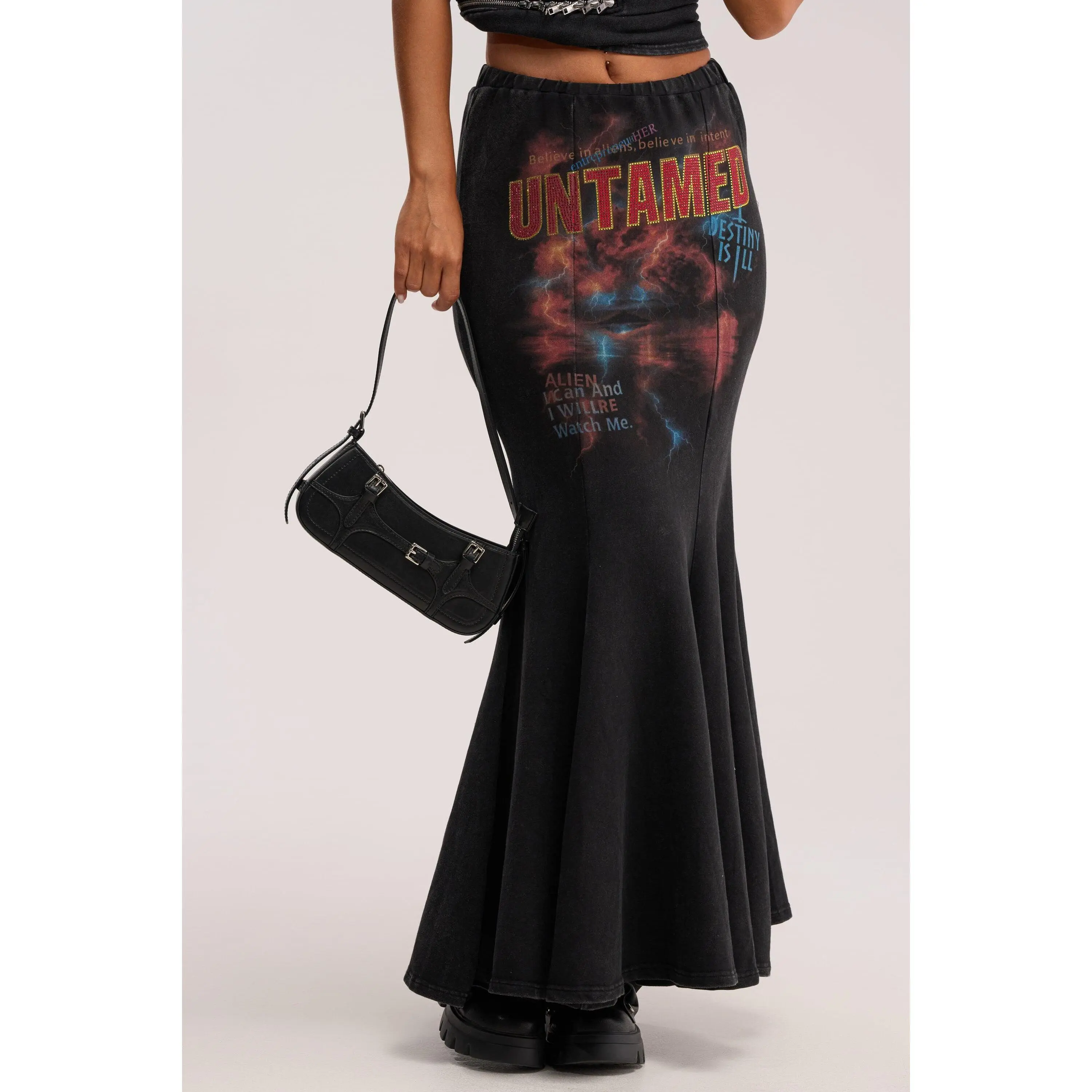 UNTAMED FISHTAIL SKIRT