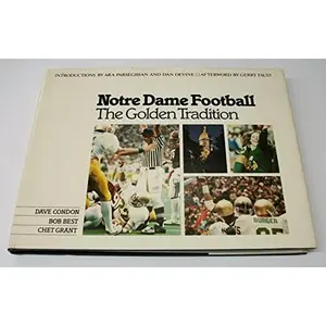 USED-Notre Dame football, the golden tradition by Dave Condon (Hardcover)