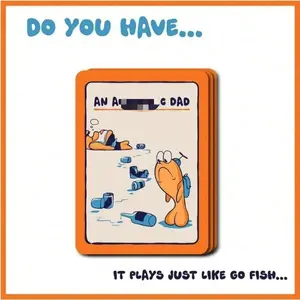 Interactive Go Fish Card Game Family Fun The Little Defeats In Life New Prank Gift for Kids Adults