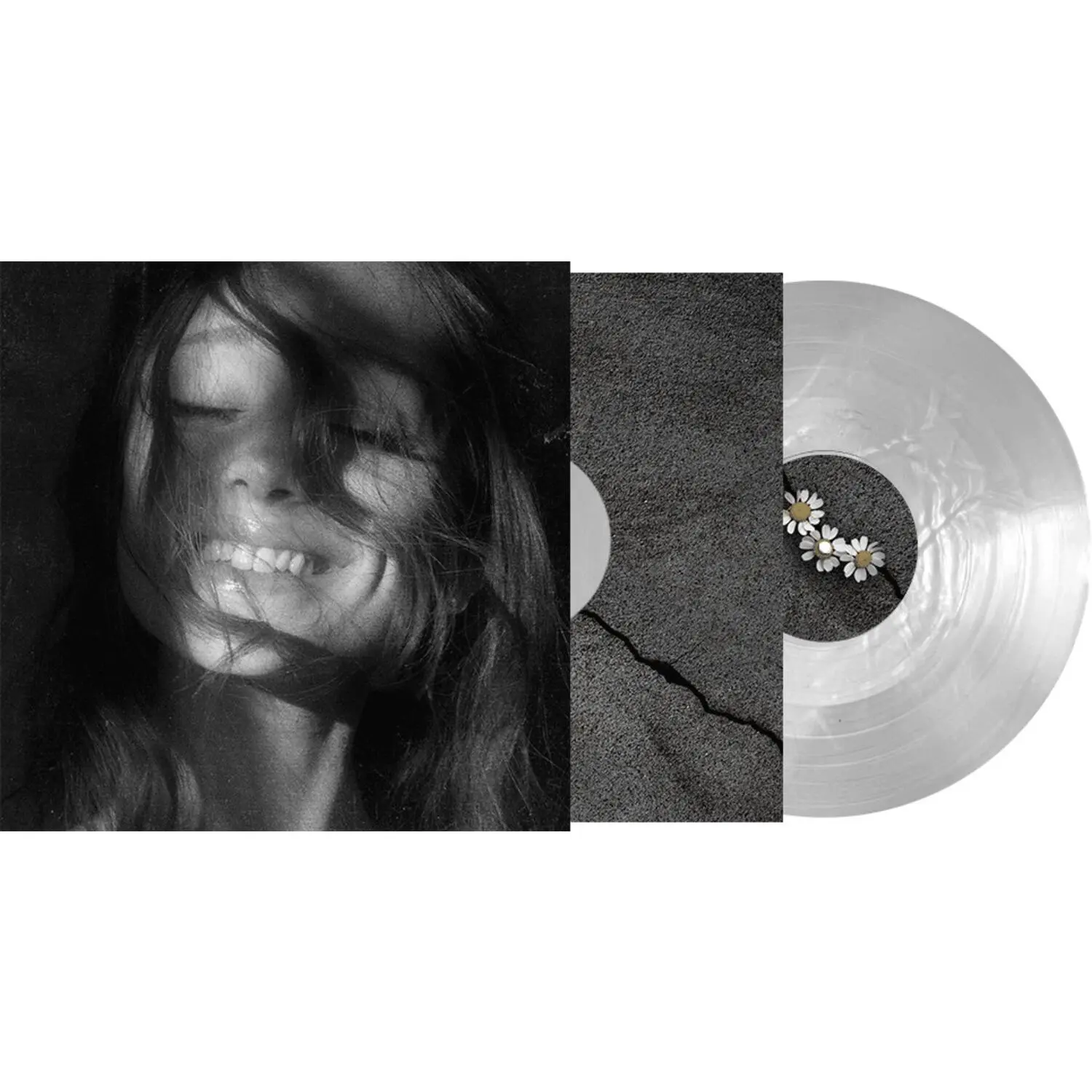Ariana Grande - petal  [VINYL RECORD - LP] Explicit, Clear Vinyl, Pearl , With Booklet, Gatefold LP Jacket, DIE-CUT , Photos