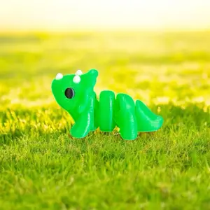 Mini tiny triceratops dinosaur 3D printed figure decoration