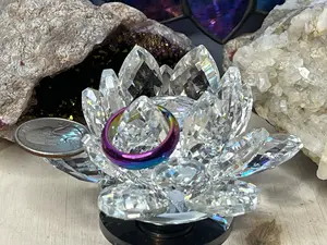 Hematite and Rainbow Hematite Rings