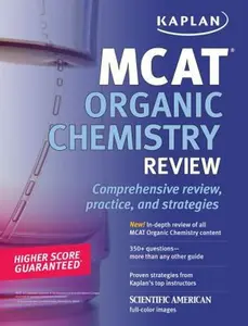 USED-Kaplan MCAT Organic Chemistry Review by Kaplan (Paperback)