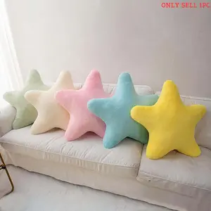 Star Shaped Plush Toy, Soft Adorable Stuffed Animal, 1 Count Soft Stuffed Star Pillow, Cute Cartoon Star Pillow for Home Decoration, Birthday Gift for Friends, Soft Cuddly Gift, Gift for Her, Men's Gift, Soft Stuffed Animals