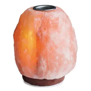 Himalayan Salt Lamp Essential Oil Diffuser - Electric for home or office - Aromatherapy and Air Freshener