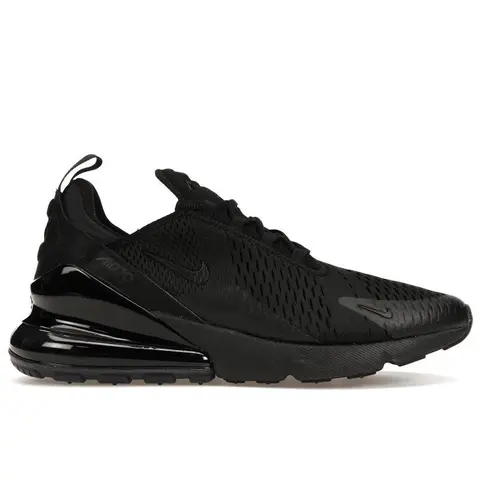Nike Men's Air Max 270 Triple Black Running Shoes, from StockX
