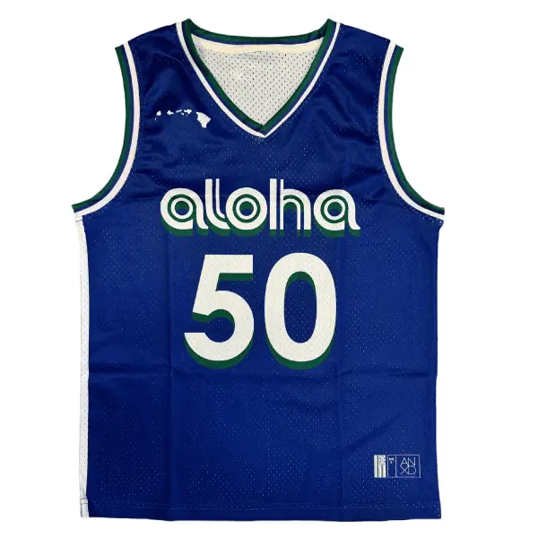 ANXD Aloha Mavericks Jersey | Authentic Hawaii Court-Worn Streetwear