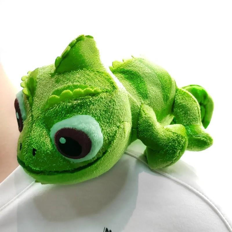 17cm Pascal Rapunzel Chameleon Plush Doll Toy Pascal Stuffed Animals Plushier Doll Shoulder Plush Doll Toy Boys Girls Xmas Gift, Soft Stuffed Animal