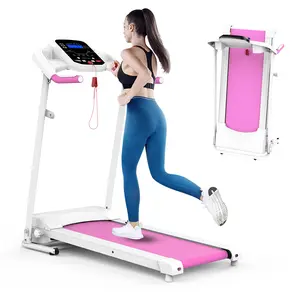 Pink WalkingPad 7.5MPH High-Speed Treadmill with Safety Handrails