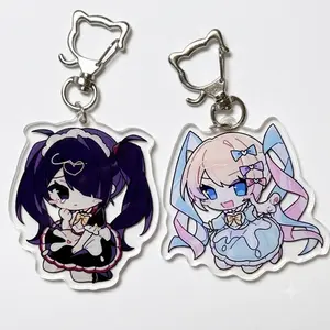 NEEDY GIRL OVERDOSE cake outfit acrylic keychains Ame Chan & Kangel