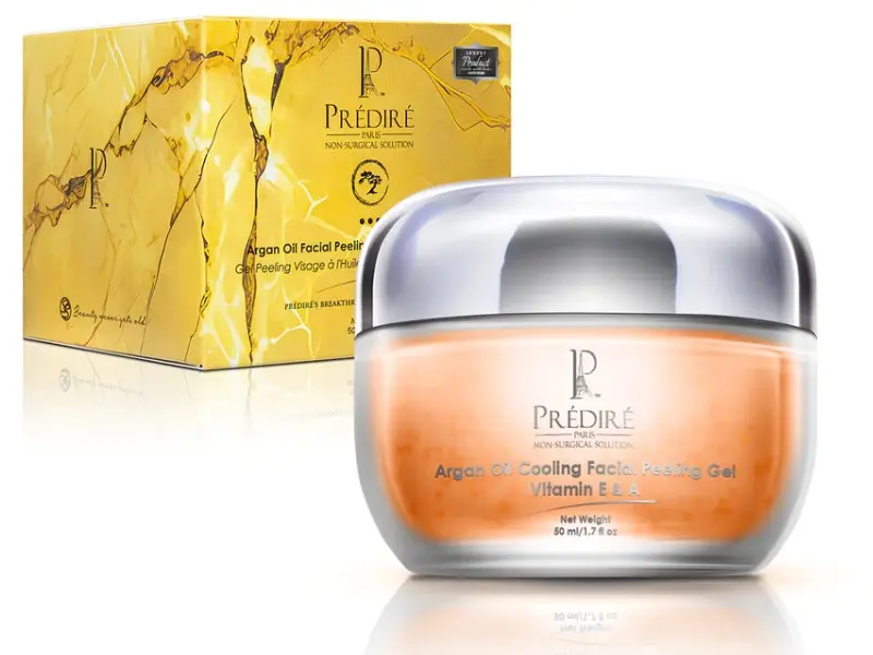 Predire Paris  Argan Oil Facial Peeling Gel with Vitamin E & A - SKU: PFM001