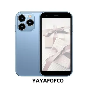 YAYAFOFCO Mini phones, Children's smart phone toys, Kids phones, Portable Android phones with touch screens, SIM card installation, Facial recognition, WiFi GPS， and camera functions - The perfect gift for students Multifunction Protector，Pocket phone