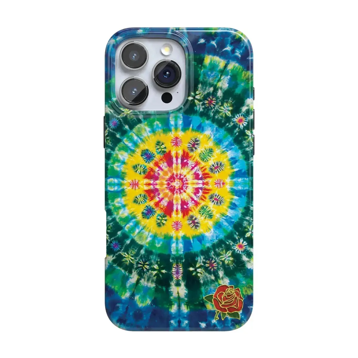 Casely iPhone 16 Pro Case | Veneta Tapestry | Grateful Dead Tie Dye | Compatible with MagSafe | Classic Ultra Thin Design