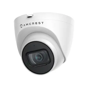 Amcrest 5MP Turret Outdoor IP PoE AI Security Camera IP5M-T1179EW-AI-V3, with Mic/Audio, 98ft NightVision, 103° FOV, MicroSD (256GB)