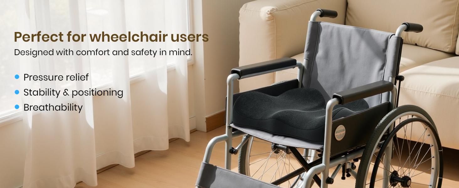 Benazcap Large Memory Foam Office Chair Cushion Seat Pad Ergonomic for Sciatica Tailbone Back Pain Relief Car Seat Cushions for Driving Benazcap Large Memory Foam Office Chair Cushion Seat Pad Ergonomic for Sciatica Tailbone Back Pain Relief Car Seat Cushions for Driving