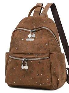 Women's Fashion Floral Backpack, Waterproof Oxford Fabric, Large Capacity, Casual Style, Ideal for Travel, Work, All Seasons