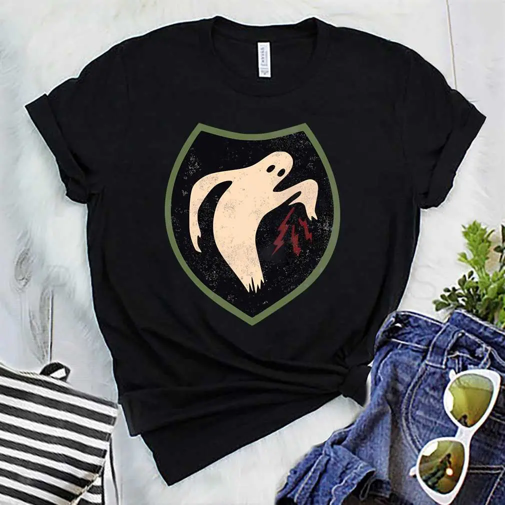 Ww2 The Ghost Army Patch (Distressed) T-Shirt
