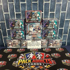 Break 125 - NFL Pick Your Team | 5x Optic Blaster Boxes, 4x Topps Chrome Blasters, & 1x Topps Chrome Mega Box | 10 Boxes Total