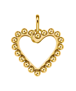 Bubble Heart Charm