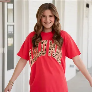 LULUMAC Paprika Cheetah Print T-Shirt