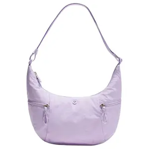 Lululemon Slouchy Sling 6L Adjustable Nylon Crossbody Bag for Men and Women in Lavender