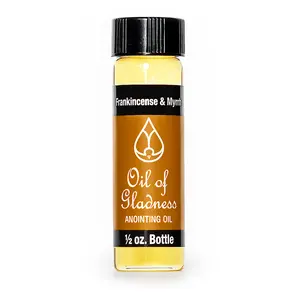 Oil of Gladness Anointing Oil Frankincense and Myrrh 1/2 oz.