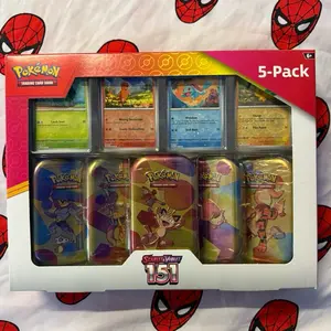 Pokemon 151 5 Tin Pack