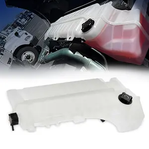TORQUE 603-5505 Heavy Duty Coolant Tank Reservoir for 2008-2024 Volvo VNL, VNM, VHD & Mack CHU CXU Pinnacle Anthem, Replace OEM 21513975, 21846997, 21513979, 21846995 [Caps & Sensor Included](TR051)