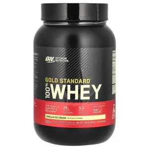 Optimum Nutrition Gold Standard® 100% Whey, Vanilla Ice Cream, 1.98 lb (899 g)