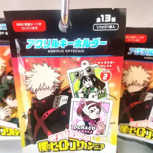 My Hero Academia Acrylic Keychain Art Board Keychain Big Acrylic Stand Collectible Anime Merchandise